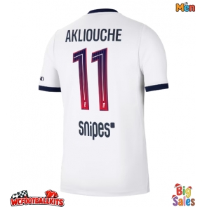 Paris Saint-Germain Maghnes Akliouche #11 Replica Away Stadium Shirt 2026-27 Short Sleeve